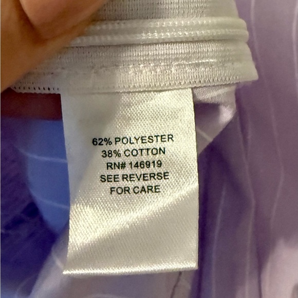 Freshman Lilac Purple Cropped Coquette Summer Long Sleeve Top- Size M - Picture 5 of 5